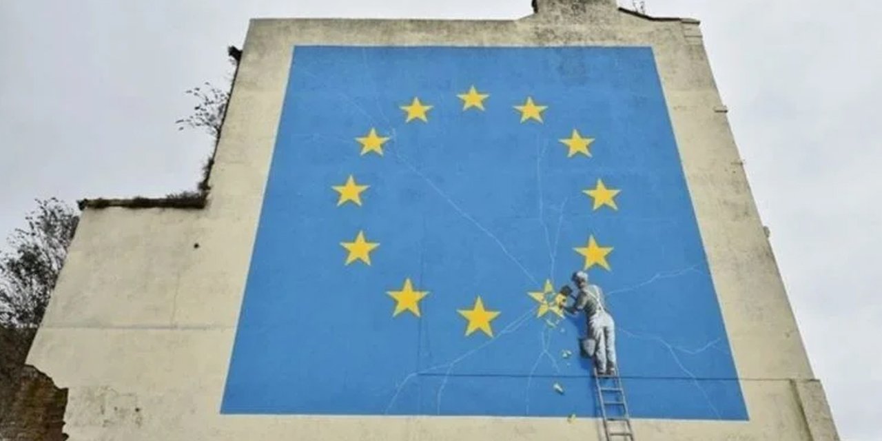 Banksy'nin 1 milyon sterlinlik eseri tehlikede