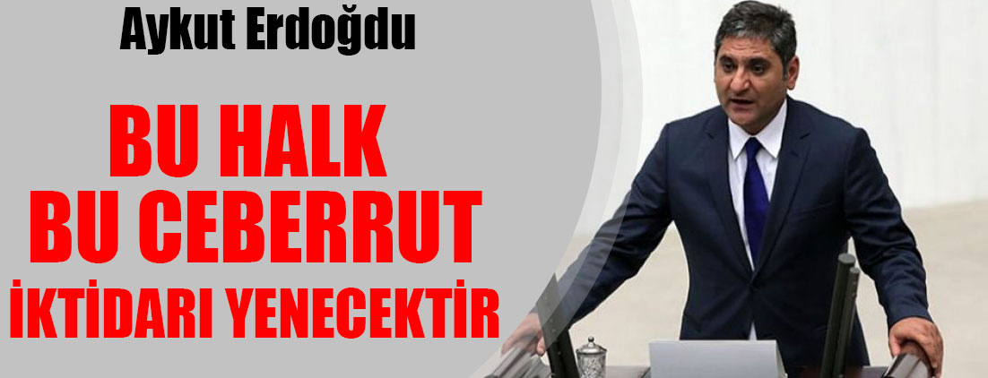 Aykut Erdoğdu Halk Arenası'nda açıkladı: Adayım...