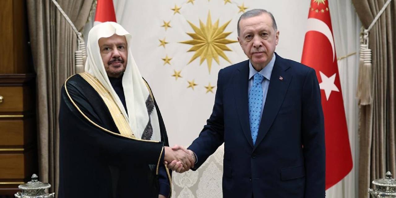 Erdoğan, Muhammed Al Şeyh'i ağırladı