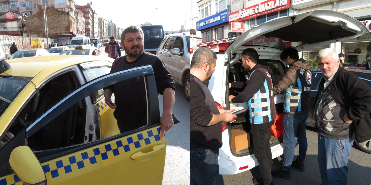 Kadıköy'de taksicilere emniyet kemeri cezası