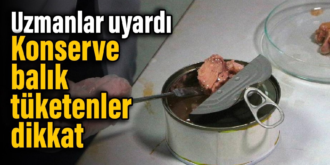 Uzmanlar uyardı: Konserve balık tüketenler dikkat