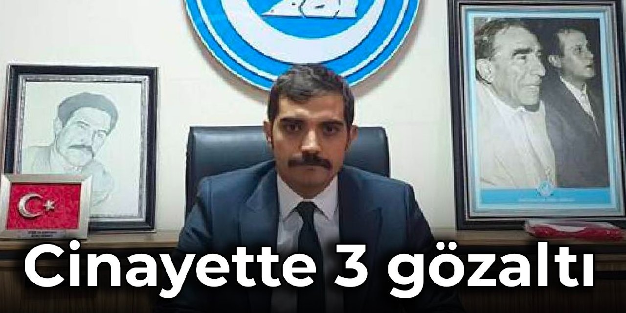 Sinan Ateş cinayetinde 3 gözaltı