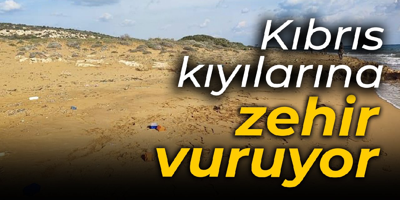 Kıbrıs kıyılarına uyuşturucu vuruyor