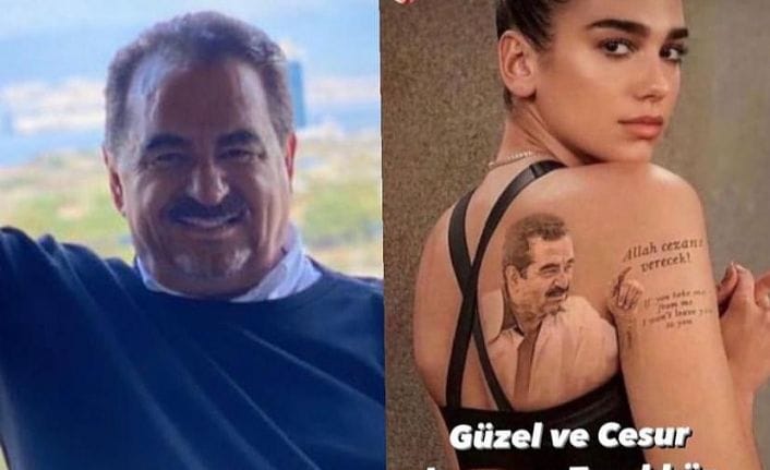 İbrahim Tatlıses, Dua Lipa'nın 'Allah cezanı verecek' dövmesini gerçek sandı