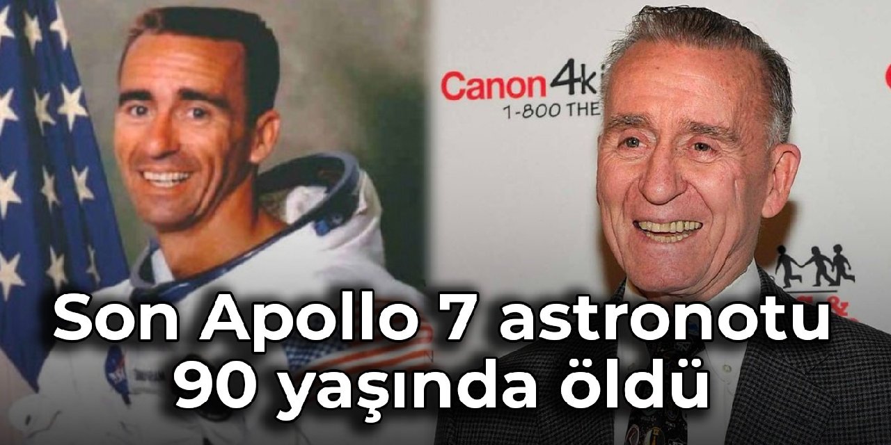Son Apollo 7 astronotu 90 yaşında öldü