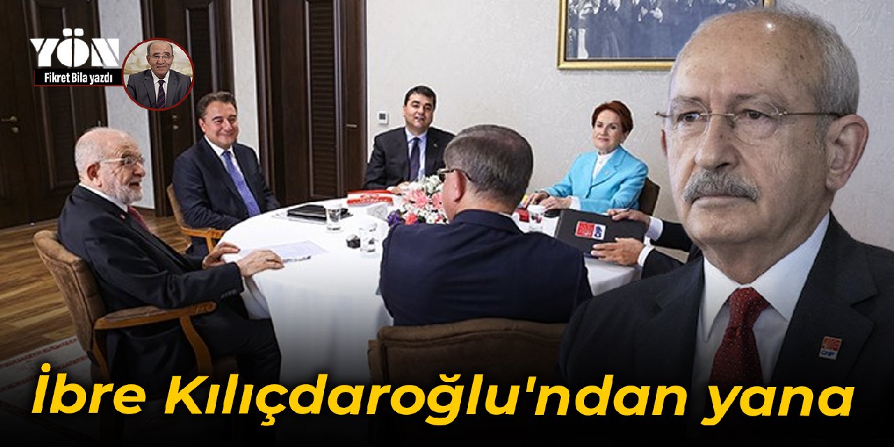 İbre Kılıçdaroğlu'ndan yana