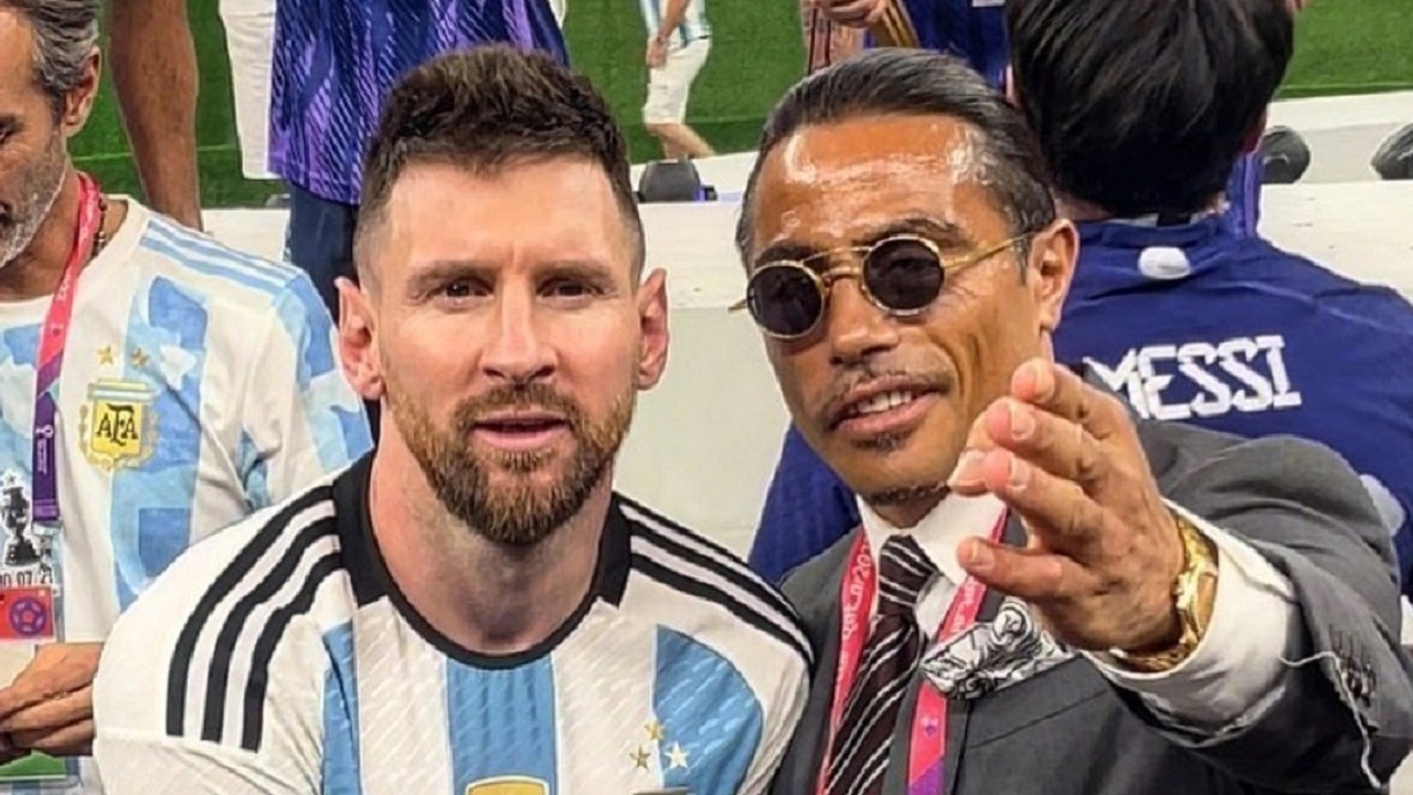 Nusret Messi'yi darladı, Instagram'da rekor kırdı