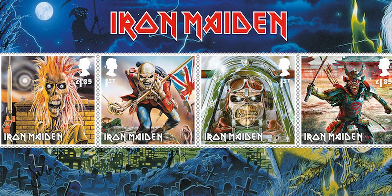 Iron Maiden’ın pulları satışa çıkıyor