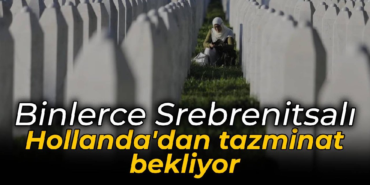 Binlerce Srebrenitsalı Hollanda'dan tazminat bekliyor