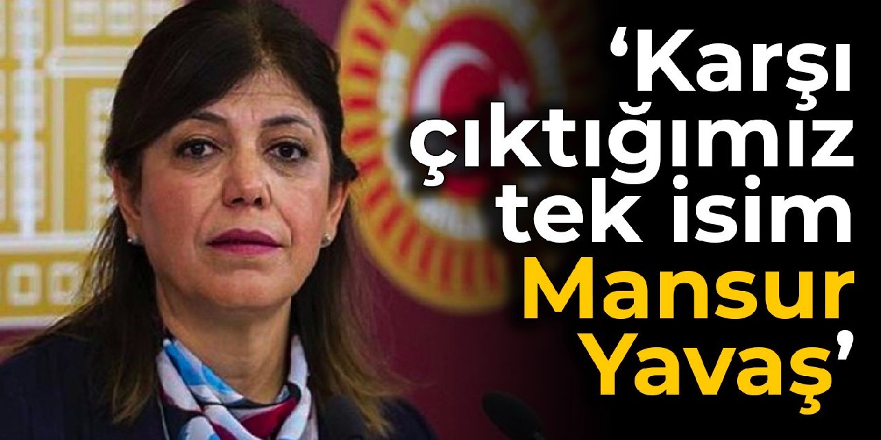 HDP'li Beştaş: Karşı çıktığımız tek isim Mansur Yavaş