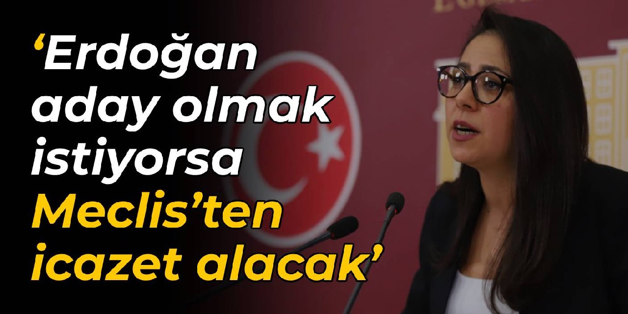 TİP'li Kadıgil: Erdoğan aday olmak istiyorsa Meclis’ten icazet alacak