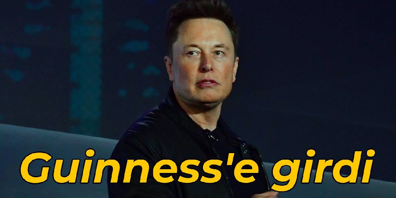 Neredeyse bir servet kaybetti: Elon Musk Guinness'te