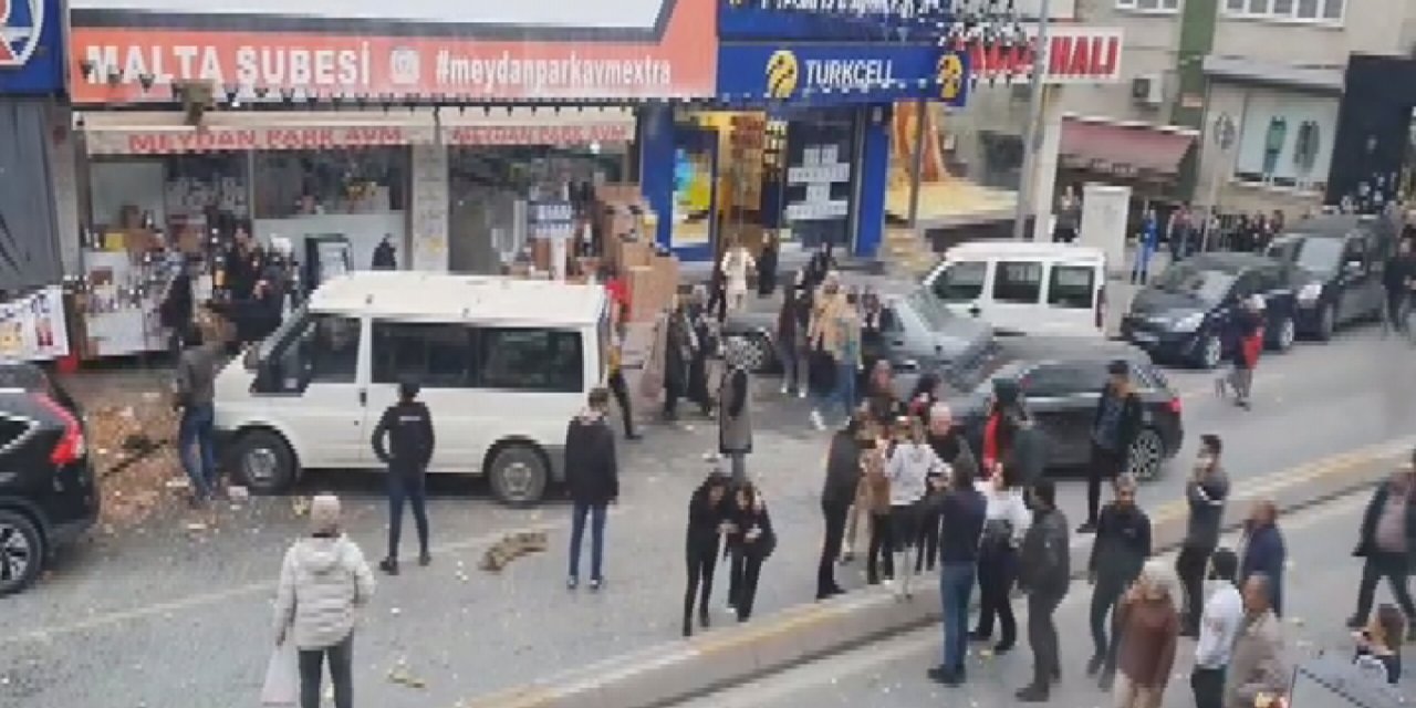 Bağcılar'daki iş yerinde patlama