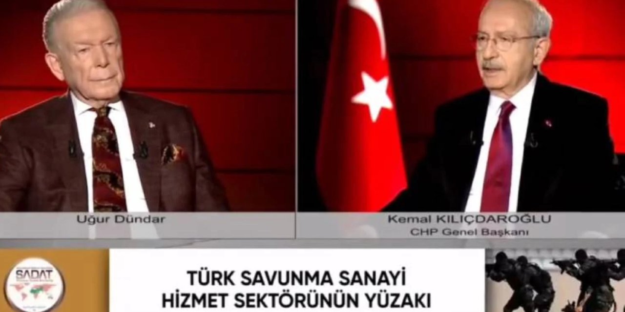 TV100'de skandal: Kılıçdaroğlu'na ekranda SADAT kumpası