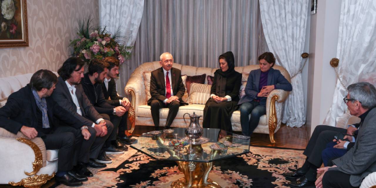 Kılıçdaroğlu'ndan Burhan Çaçan'ın ailesine ziyaret