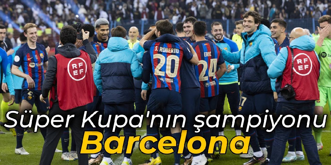 Süper Kupa Barcelona'nın