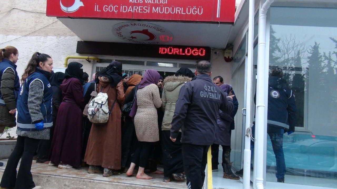 Kilis’te 31 kaçak göçmen yakalandı