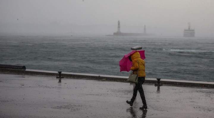 20 il için sarı ve turuncu kodlu uyarı