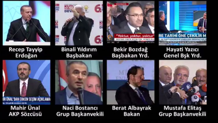 İşte AKP'nin erken seçim arşivi
