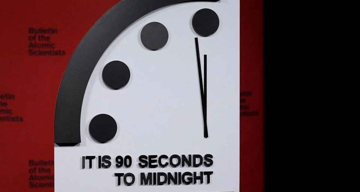 Kıyamet Günü Saati güncelleniyor: İnsanlığın kendi kendini yok etmesine kaç dakika kaldı?