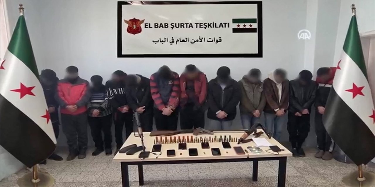 Suriye'de IŞİD operasyonu: 15 zanlı tutuklandı