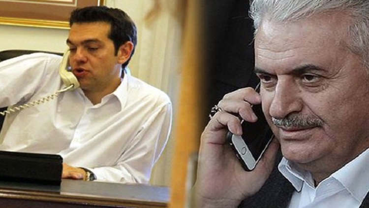 Başbakan Yıldırım, Çipras’la telefonda görüştü