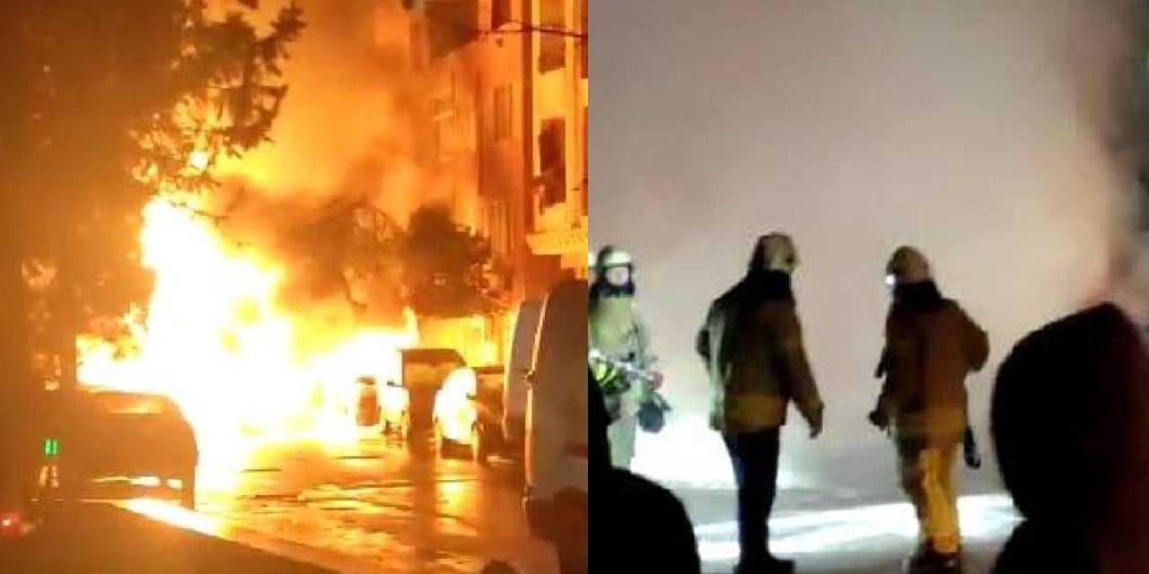 Zeytinburnu'nda doğalgaz borusu patladı