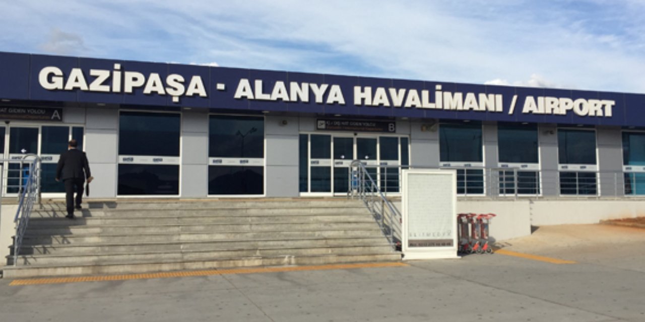Antalya Gazipaşa Havalimanı’nda uçuşlar iptal