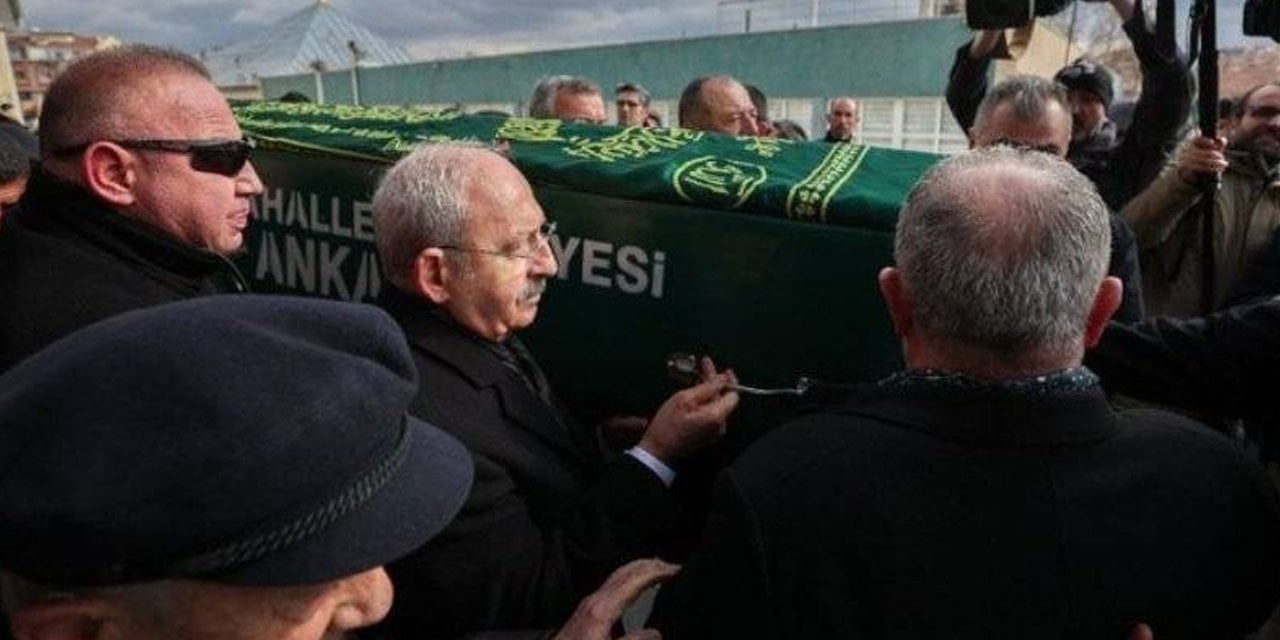 Kılıçdaroğlu, Murat Karayalçın’ın ağabeyinin cenaze törenine katıldı