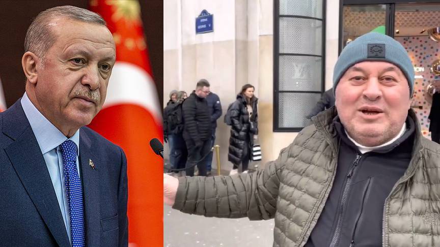 Enginyurt'tan Erdoğan'a Paris'ten videolu mesaj