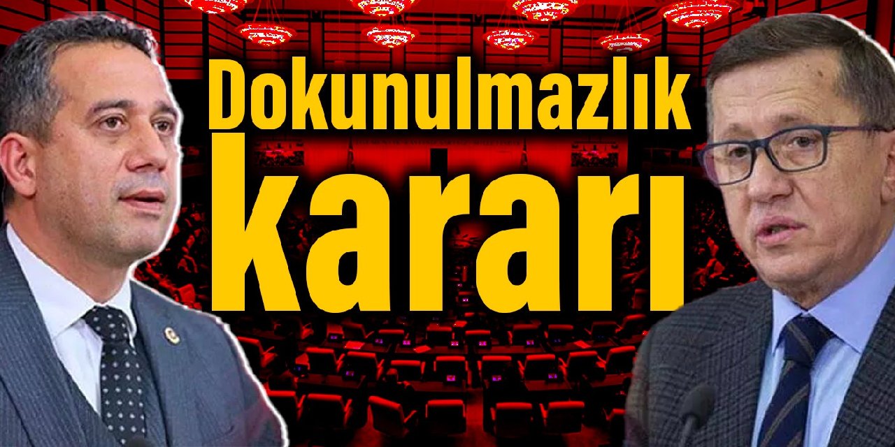 CHP'li Başarır ve İYİ Partili Türkkan hakkında dokunulmazlık kararı
