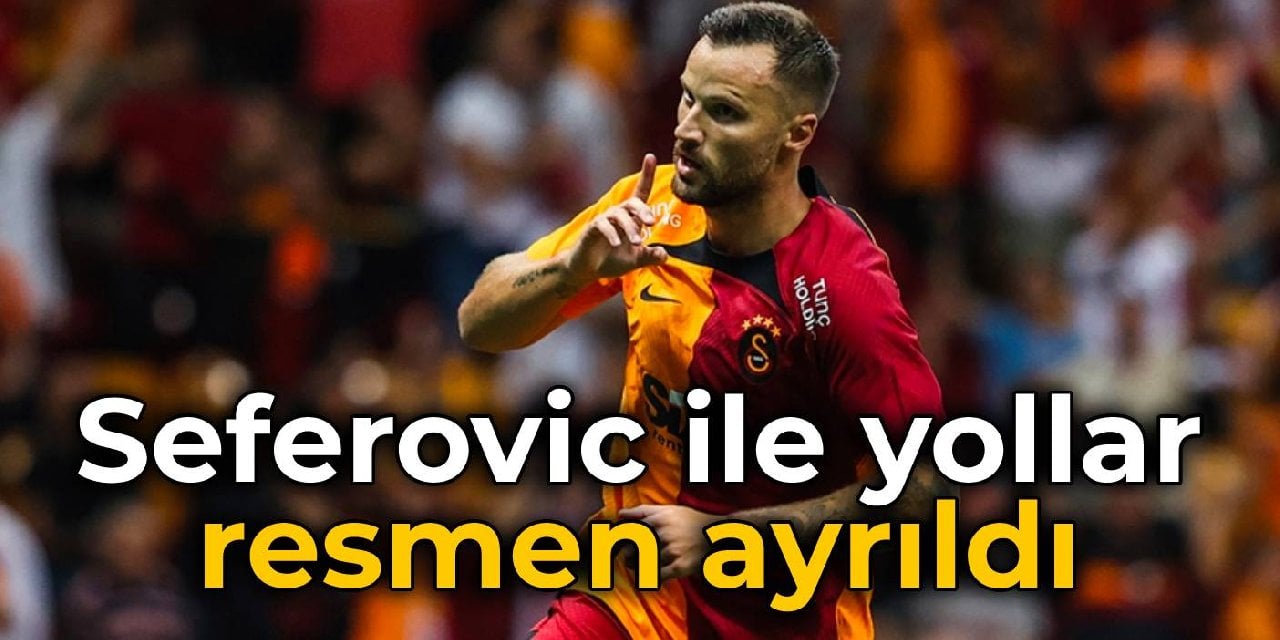 Galatasaray, Seferovic ayrılığını TFF'ye bildirdi