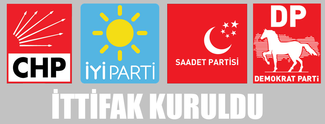 CHP, İYİ Parti, SP ve DP’den ittifak açıklaması