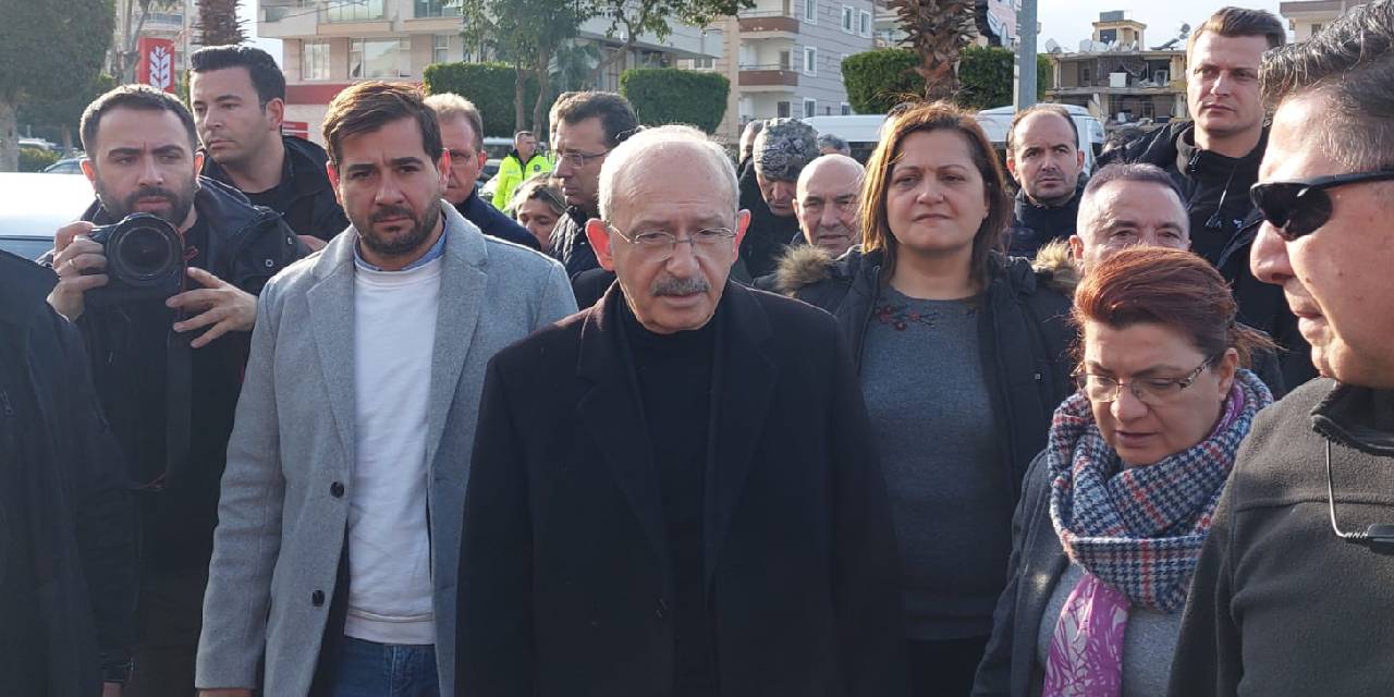 CHP lideri Kılıçdaroğlu İskenderun'a geçti