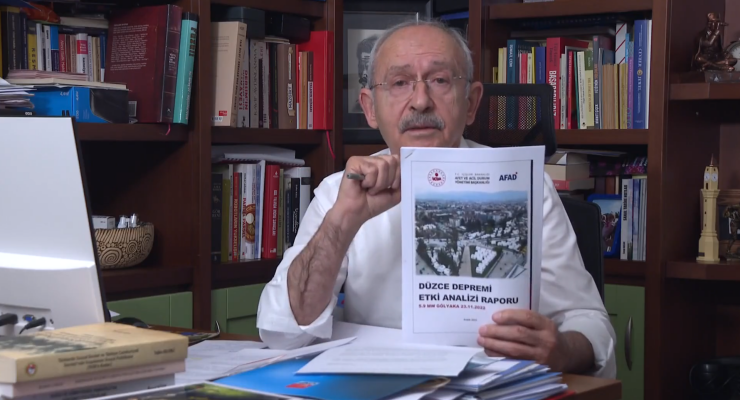 Kılıçdaroğlu, AFAD raporunu gösterdi: Şimdi ben nasıl susayım?