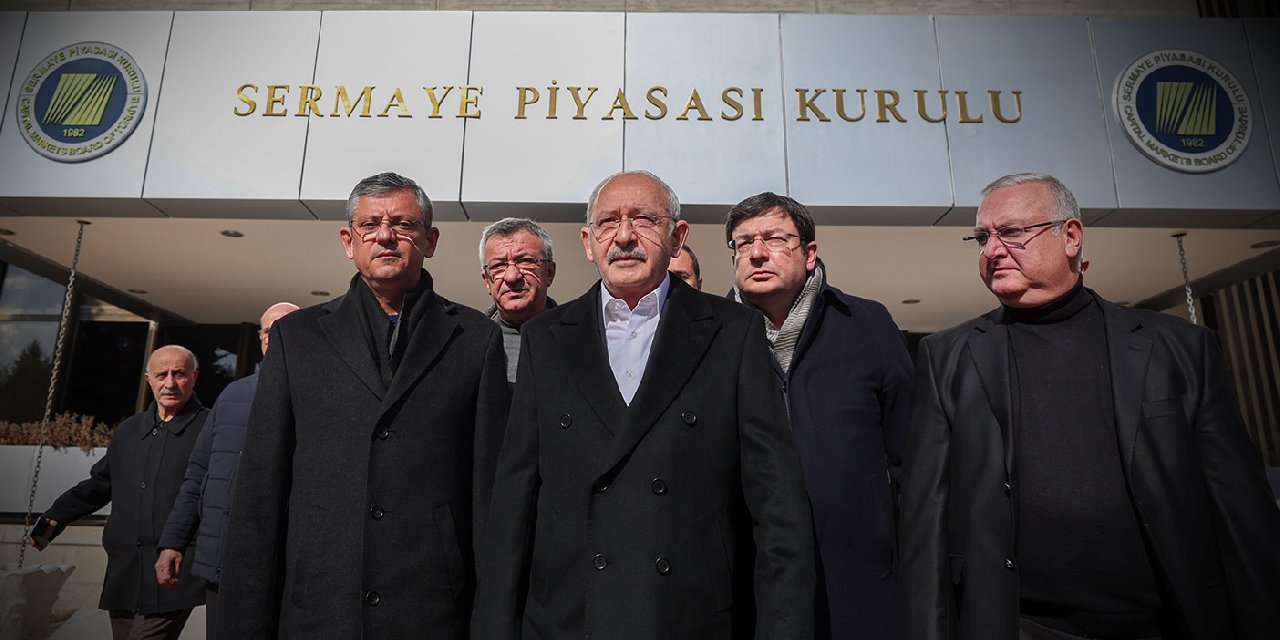 Kılıçdaroğlu SPK önünde: Deprem bölgesinde yaşayan 380 bin tasarruf sahibi soyulmuştur