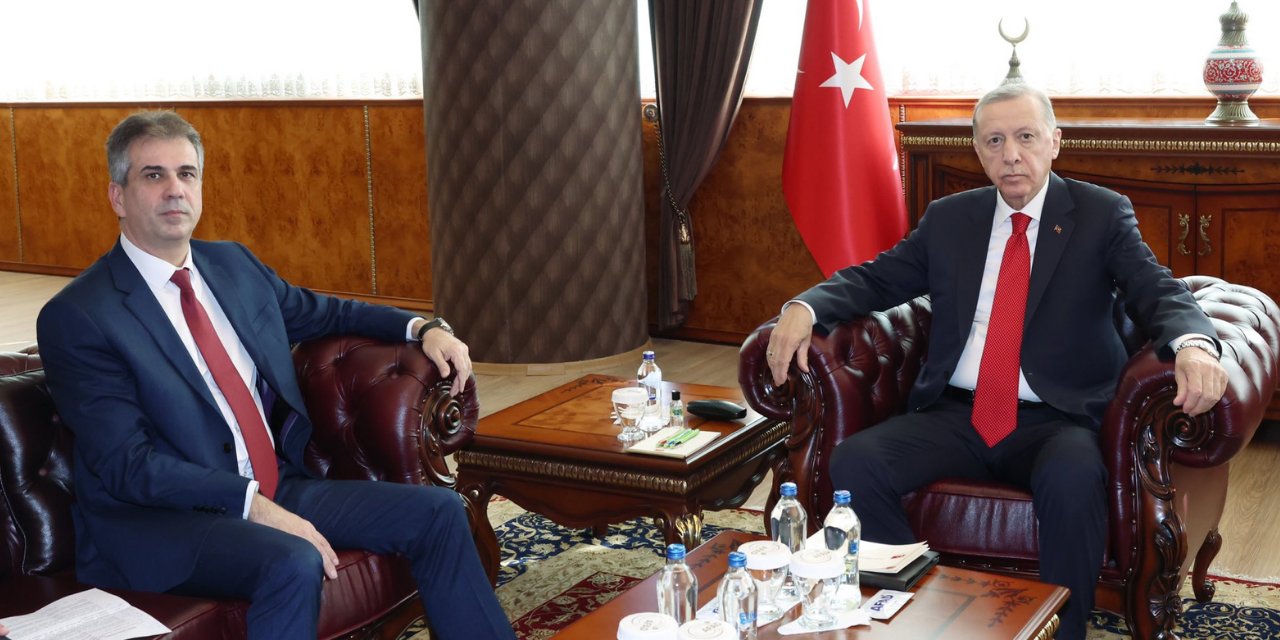 Cumhurbaşkanı Erdoğan, İsrail Dışişleri Bakanıyla görüştü