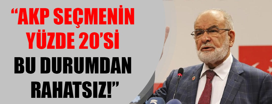 Temel Karamollaoğlu: AKP seçmenin yüzde 20’si bu durumdan rahatsız!