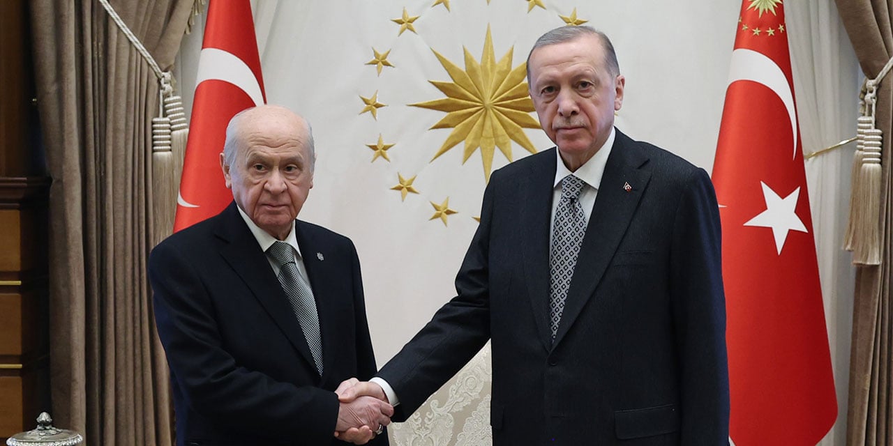 Erdoğan, Bahçeli ile görüştü