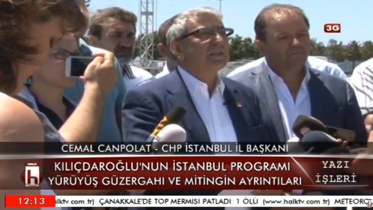 CHP İstanbul İl Başkanı Canpolat, 9 Temmuz programını açıkladı
