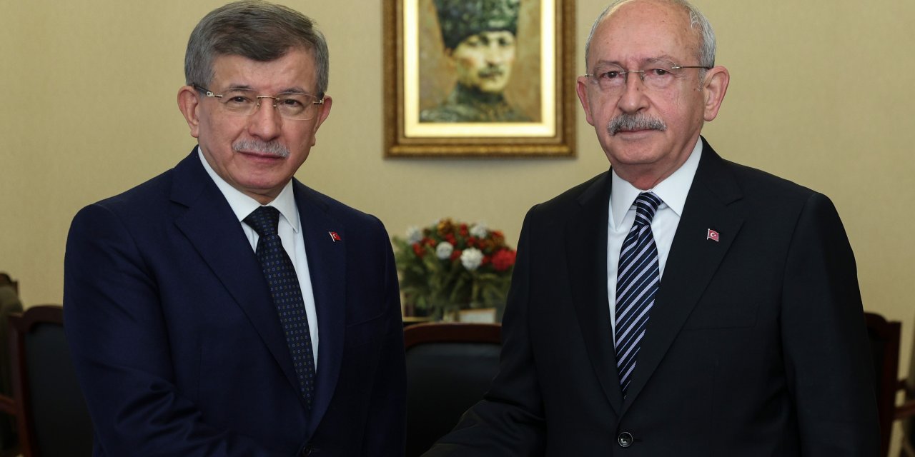 Kılıçdaroğlu, Davutoğlu ile görüştü