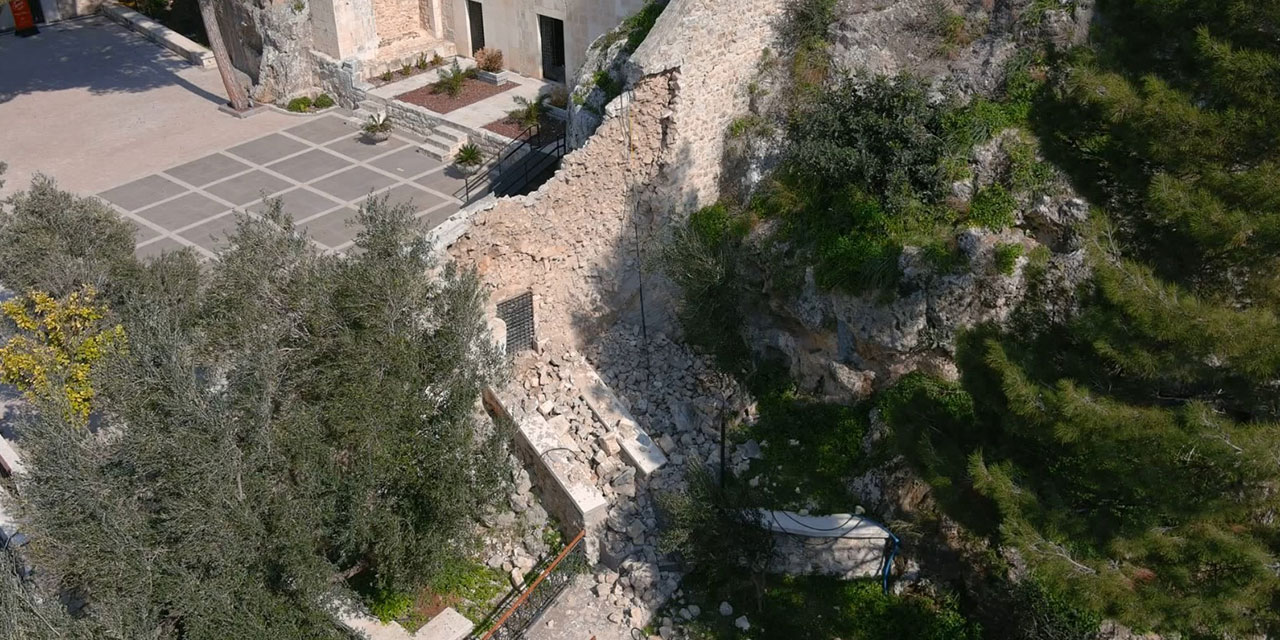 Deprem dünyanın ilk mağara kilisesini vurdu