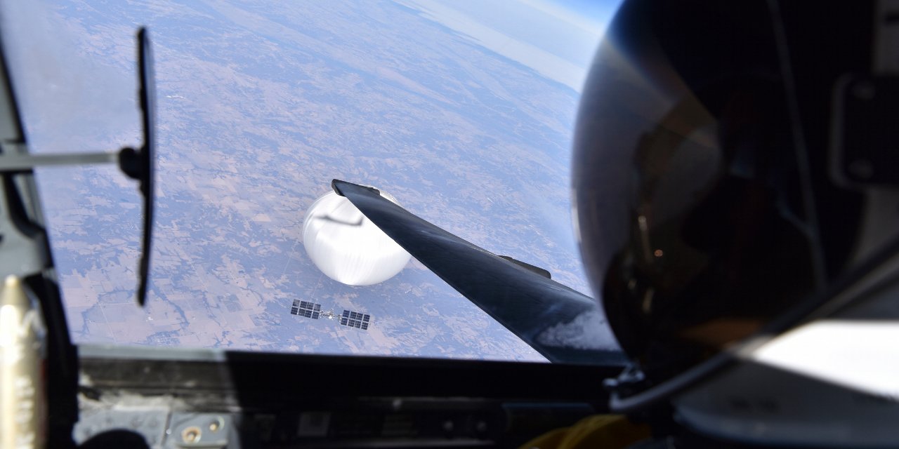 Pentagon casus balonun fotoğrafını yayınladı