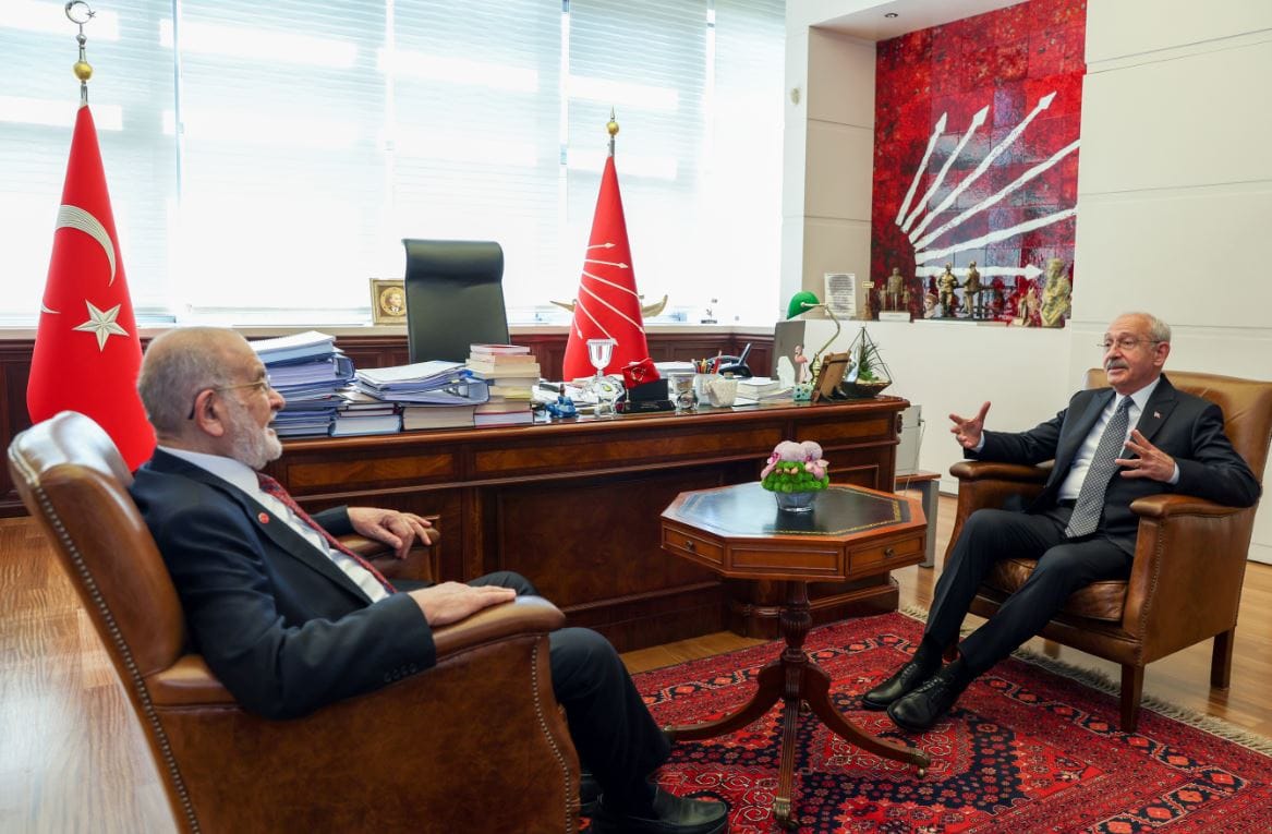 Karamollaoğlu'ndan Kılıçdaroğlu'na ziyaret