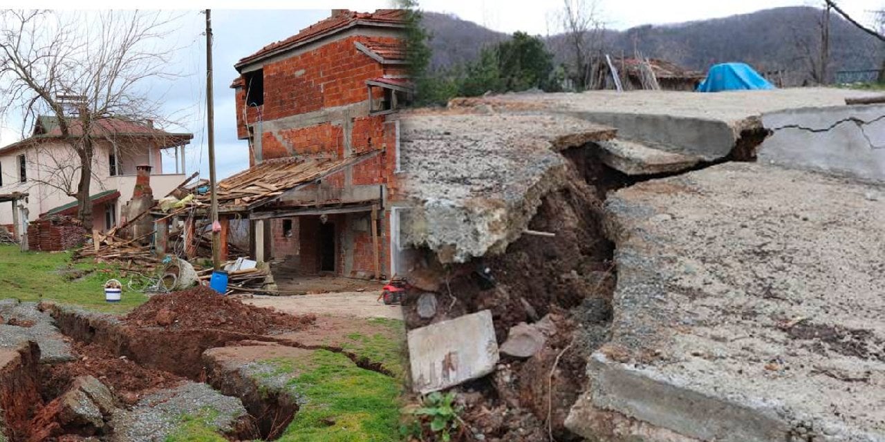 Depremler Karadeniz'de heyelanları artırdı mı? Ordu'da heyelan: Evler hasarlı, yollar yarıldı