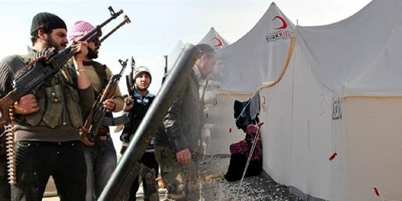 Kızılay'ın çadırları Suriye'ye gitmiş!