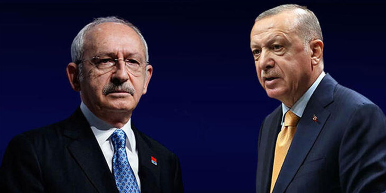 Araştırma şirketi Erdoğan-Kılıçdaroğlu anketinin sonucunu açıkladı: Kılıçdaroğlu Erdoğan'ın 5 puan önünde