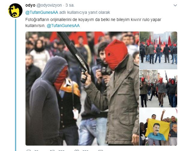 "Anadolu Ajansı muhabiriyim" dedi, fotomontaj yaptı, adalet yürüyüşünü hedef aldı!