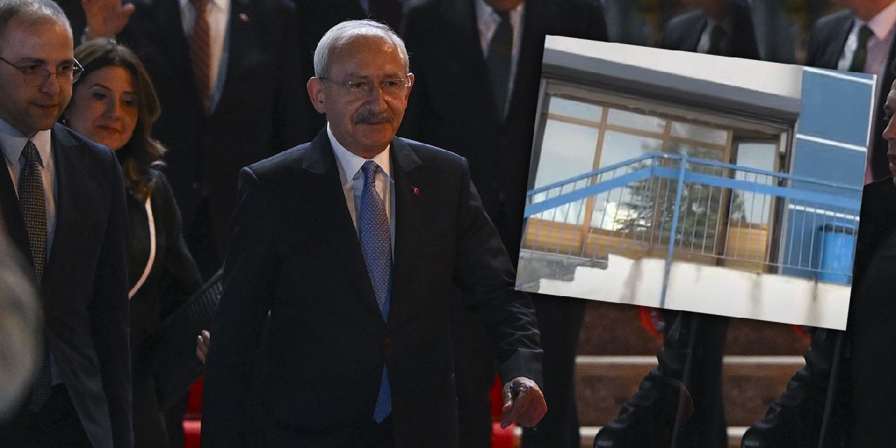 Kılıçdaroğlu fotoğraf stüdyosunda
