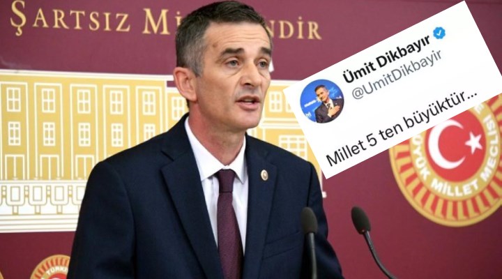 İYİ Parti'li Ümit Dikbayır attığı tweeti neden sildiğini açıkladı